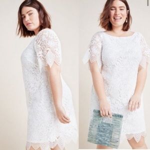 Anthropologie Charleston Lace Mini dress